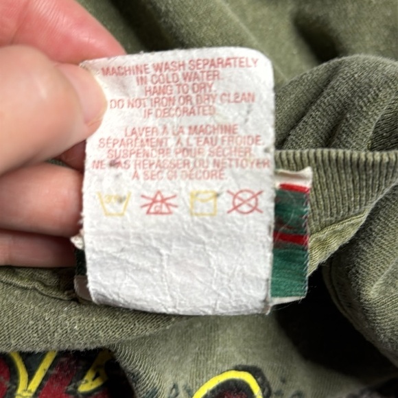 Vintage Quality Goods Juneau Alaska Graphic Olive Green T-Shirt Large - Picture 9 of 9